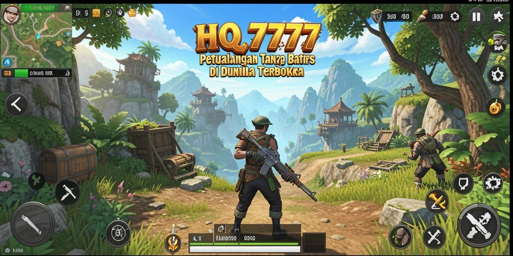 Gameplay menakjubkan di dunia terbuka HQ777.