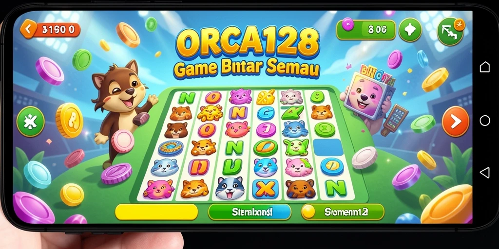 Tampilan gameplay ORCA128 dengan suasana Bingo yang mengasyikkan.