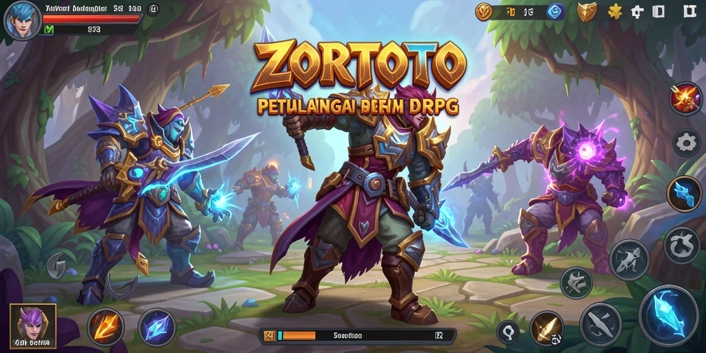Gameplay ZORTOTO yang menegangkan dan seru penuh aksi.